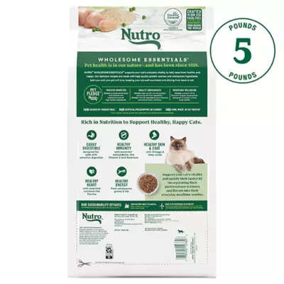 Product Nutro Wholesome Essentials ™ Sensitive Adult Dry Cat Food - Non-GMO, Natural, Chicken, Rice &
