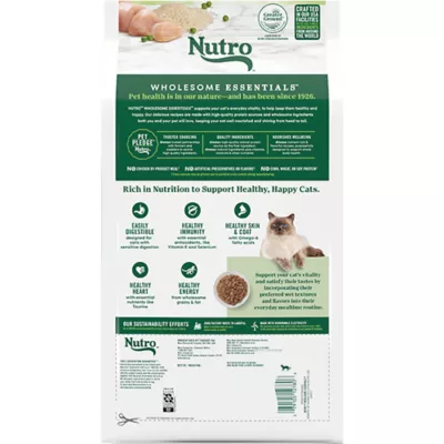 Product Nutro Wholesome Essentials ™ Sensitive Adult Dry Cat Food - Non-GMO, Natural, Chicken, Rice &