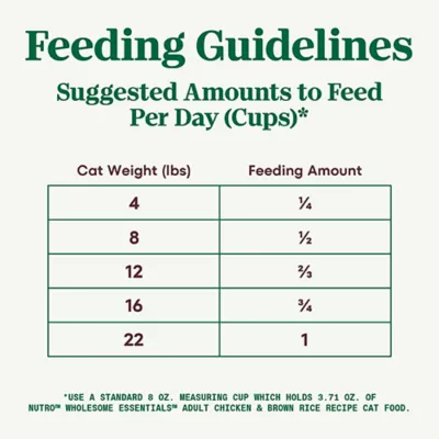 Product Nutro Wholesome Essentials ™ Adult Dry Cat Food - Non-GMO, Natural, Chicken & Brown Rice