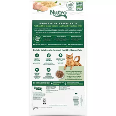 Product Nutro Wholesome Essentials ™ Adult Dry Cat Food - Non-GMO, Natural, Chicken & Brown Rice