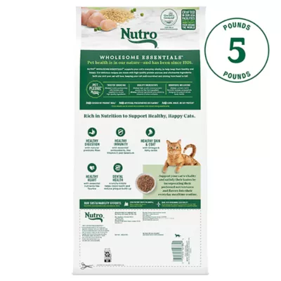 Product Nutro Wholesome Essentials ™ Adult Dry Cat Food - Non-GMO, Natural, Chicken & Brown Rice
