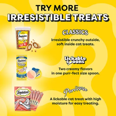 Product Temptations™ Classic Adult Cat Treats - Soft & Crunchy, Tempting Tuna