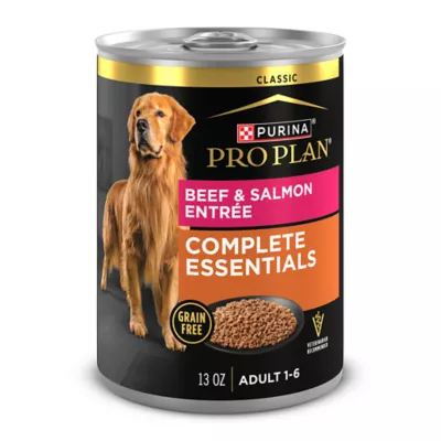 Product Purina Pro Plan Complete Essentials Adult Wet Dog Food - Grain Free, Beef & Salmon, 13 oz