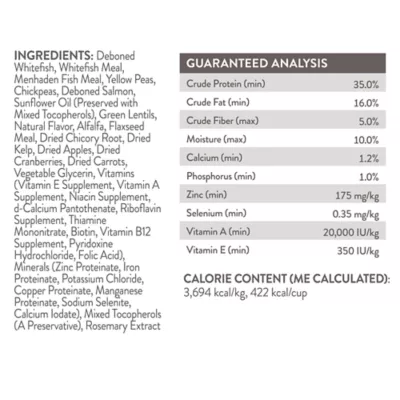 Product Simply Nourish® Source Kibble + Adult Dry Dog Food - Salmon, High-Protein, Grain Free