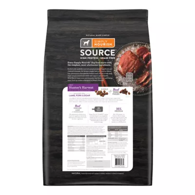 Product Simply Nourish® Source Kibble + Adult Dry Dog Food - Pork, High-Protein, Grain Free