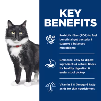 Product Hill's® Science Diet® Sensitive Stomach & Skin Adult Dry Cat Food - Grain Free, Salmon