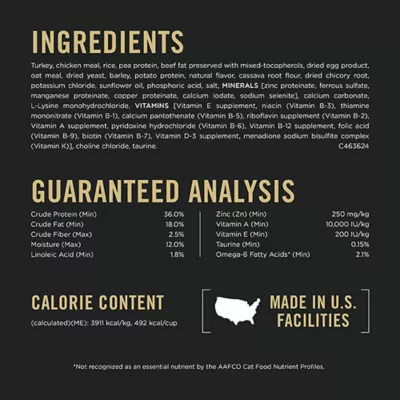 Product Purina Pro Plan Focus  Adult Dry Cat Food - Prebiotics & Probiotics, Turkey & Oat Meal