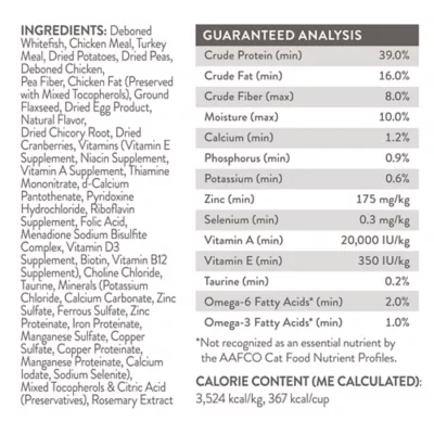 Product Simply Nourish® Source Indoor Cat Dry Food - Fish & Chicken, Natural, High-Protein, Grain Free