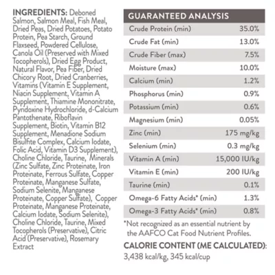 Product Simply Nourish® Source Indoor Cat Dry Food - Salmon, Natural, High-Protein, Grain Free