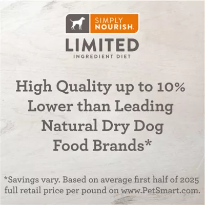 Product Simply Nourish® Limited Ingredient Diet Senior Dry Dog Food - Salmon & Sweet Potato
