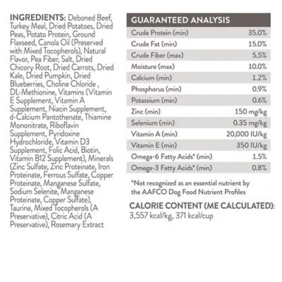 Product Simply Nourish® Source Adult Dry Dog Food - Beef