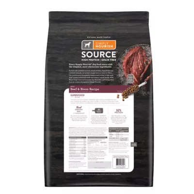 Product Simply Nourish® Source Adult Dry Dog Food - Beef & Bison