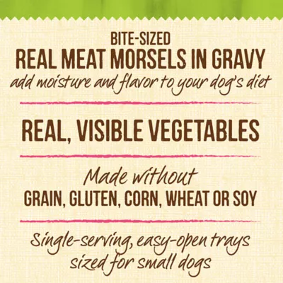 Product Merrick® Lil' Plates® Small Breed Adult Wet Dog Food - Grain Free, 3.5 oz