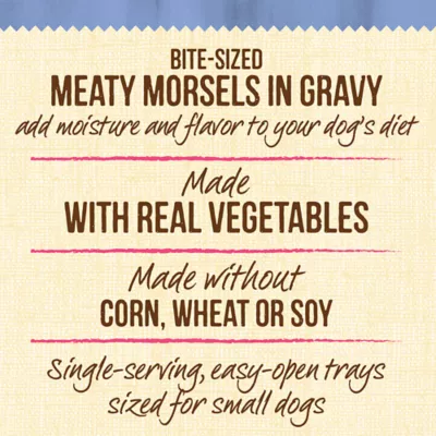 Product Merrick® Lil' Plates® Small Breed Puppy Wet Dog Food - Grain Free, Chicken & Turkey, 3.5 oz