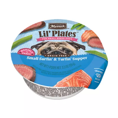Product Merrick® Lil' Plates® Small Breed Adult Wet Dog Food - Grain Free, 3.5 oz