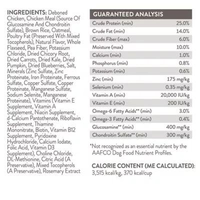 Product Simply Nourish® Original Small Breed Adult Dry Dog Food - Chicken & Brown Rice