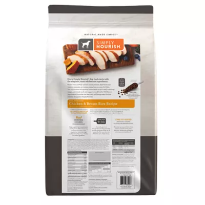 Product Simply Nourish® Original Small Breed Adult Dry Dog Food - Chicken & Brown Rice
