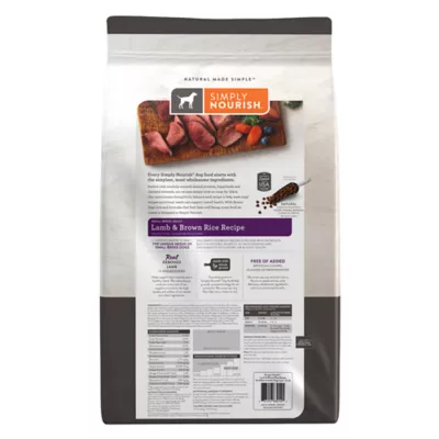 Product Simply Nourish® Original Small Breed Adult Dry Dog Food - Lamb & Brown Rice
