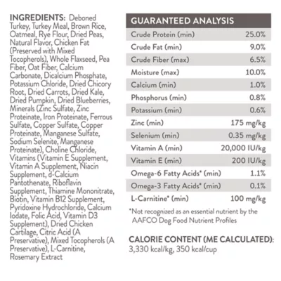 Product Simply Nourish® Original Weight Management Adult Dry Dog Food - Turkey & Brown Rice