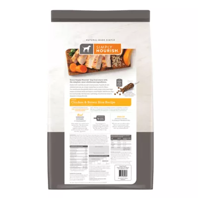 Product Simply Nourish® Original Senior Dry Dog Food - Chicken & Brown Rice