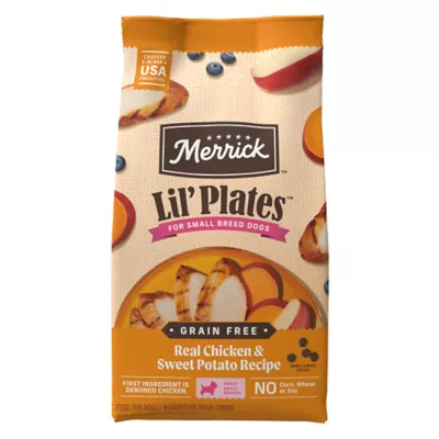 Product Merrick® Lil' Plates® Grain Free Small Breed Adult Dry Dog Food - Natural, Chicken & Sweet Potato