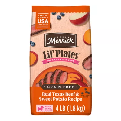 Product Merrick® Lil' Plates® Grain Free Small Breed Adult Dry Dog Food - Natural, Texas Beef & Sweet Potato