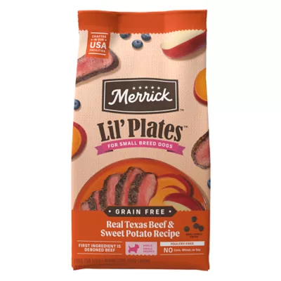 Product Merrick® Lil' Plates® Grain Free Small Breed Adult Dry Dog Food - Natural, Texas Beef & Sweet Potato