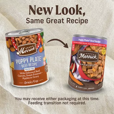 Product Merrick® Grain Free Puppy Plate Wet Dog Food - 12.7 oz