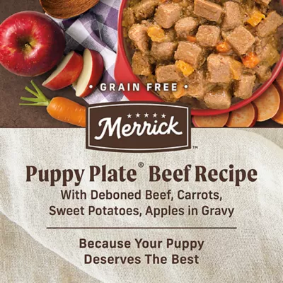 Product Merrick® Grain Free Puppy Plate Wet Dog Food - 12.7 oz