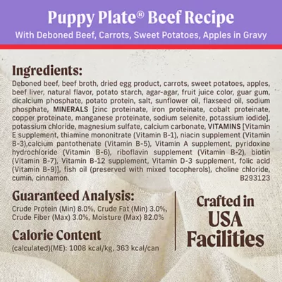 Product Merrick® Grain Free Puppy Plate Wet Dog Food - 12.7 oz
