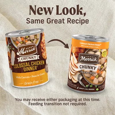 Product Merrick® Grain Free Chunky Premium Adult Wet Dog Food  - Natural, 12.7 oz