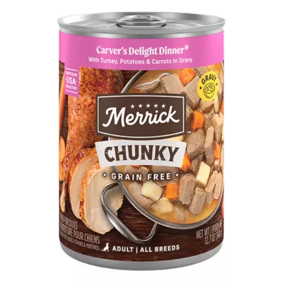 Product Merrick® Grain Free Chunky Premium Adult Wet Dog Food  - Natural, 12.7 oz
