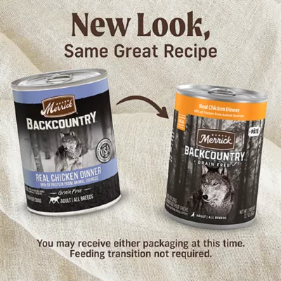 Product Merrick® Backcountry® Grain Free Premium Adult Wet Dog Food - Natural, 12.7 oz