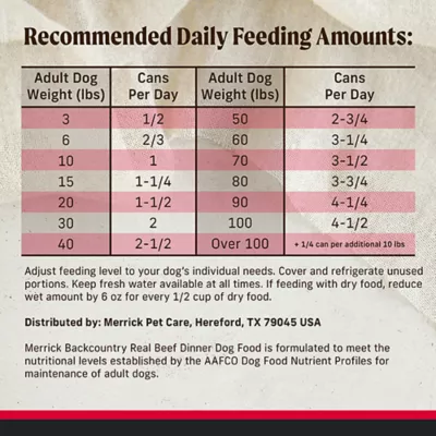 Product Merrick® Backcountry® Adult Wet Dog Food - Grain Free, 12.7 oz