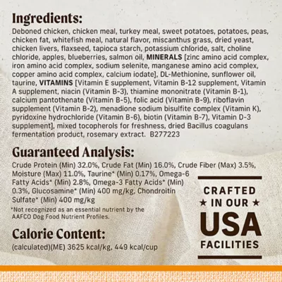 Product Merrick® Lil' Plates® Freeze Dried Raw Pieces Small Breed Adult Dry Dog Food - Grain Free, Chicken