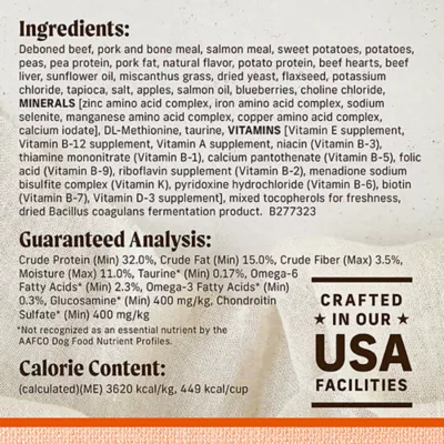 Product Merrick® Lil' Plates® Freeze Dried Raw Pieces Small Breed Adult Dry Dog Food - Grain Free, Beef
