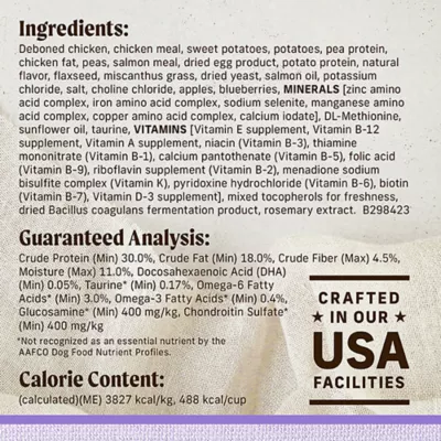 Product Merrick® Lil' Plates® Small Breed Puppy Dry Dog Food - Grain Free, Real Chicken & Sweet Potato
