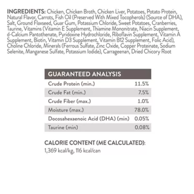Product Simply Nourish® Source Kitten Cat Wet Food - 3 Oz, High-Protein, Pate, Grain Free