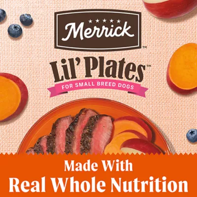 Product Merrick® Lil' Plates® Small Breed Adult Dry Dog Food - Grain Free, Real Texas Beef & Sweet Potato