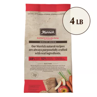 Product Merrick® Healthy Grains® Adult Dry Dog Food - Natural, Beef & Brown Rice with Ancient Grains