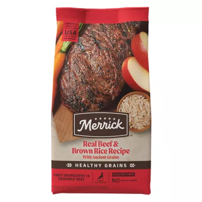 Product Merrick® Healthy Grains® Adult Dry Dog Food - Natural, Beef & Brown Rice with Ancient Grains