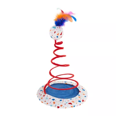 Product Whisker City® Spring Swatter Chirping Cat Toy - Catnip