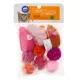 Product Whisker City® Mice & Balls Cat Toys - 9 Pack (COLOR VARIES)