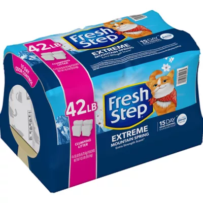 Product Fresh Step Extreme Clumping Litter With Febreze Freshness, Bag, 42 LB
