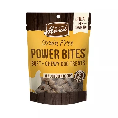 Product Merrick® Power Bites® Adult Dog Treats - Chicken, Corn Free, Gluten Free