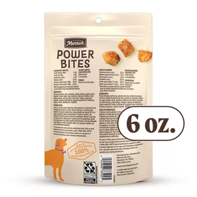 Product Merrick® Power Bites® Adult Dog Treats - Chicken, Corn Free, Gluten Free