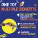 Product Joyhound® Crazy Comfy Realistic Pheasant Dog Toy - Plush, Squeaker