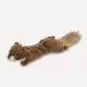 Product Joyhound® Crazy Comfy Realistic Squirrel Flattie Dog Toy - Crinkle, Squeaker