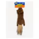 Product Joyhound® Crazy Comfy Realistic Squirrel Flattie Dog Toy - Crinkle, Squeaker