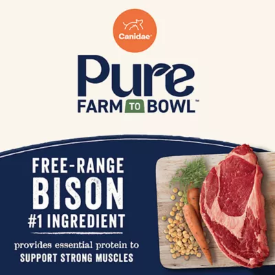 Product Canidae® Pure™ Adult Dry Dog Food - Grain Free, Bison, Lentil & Carrot